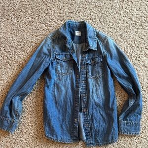 Polaryn O. Pyret denim shirt with snap buttons